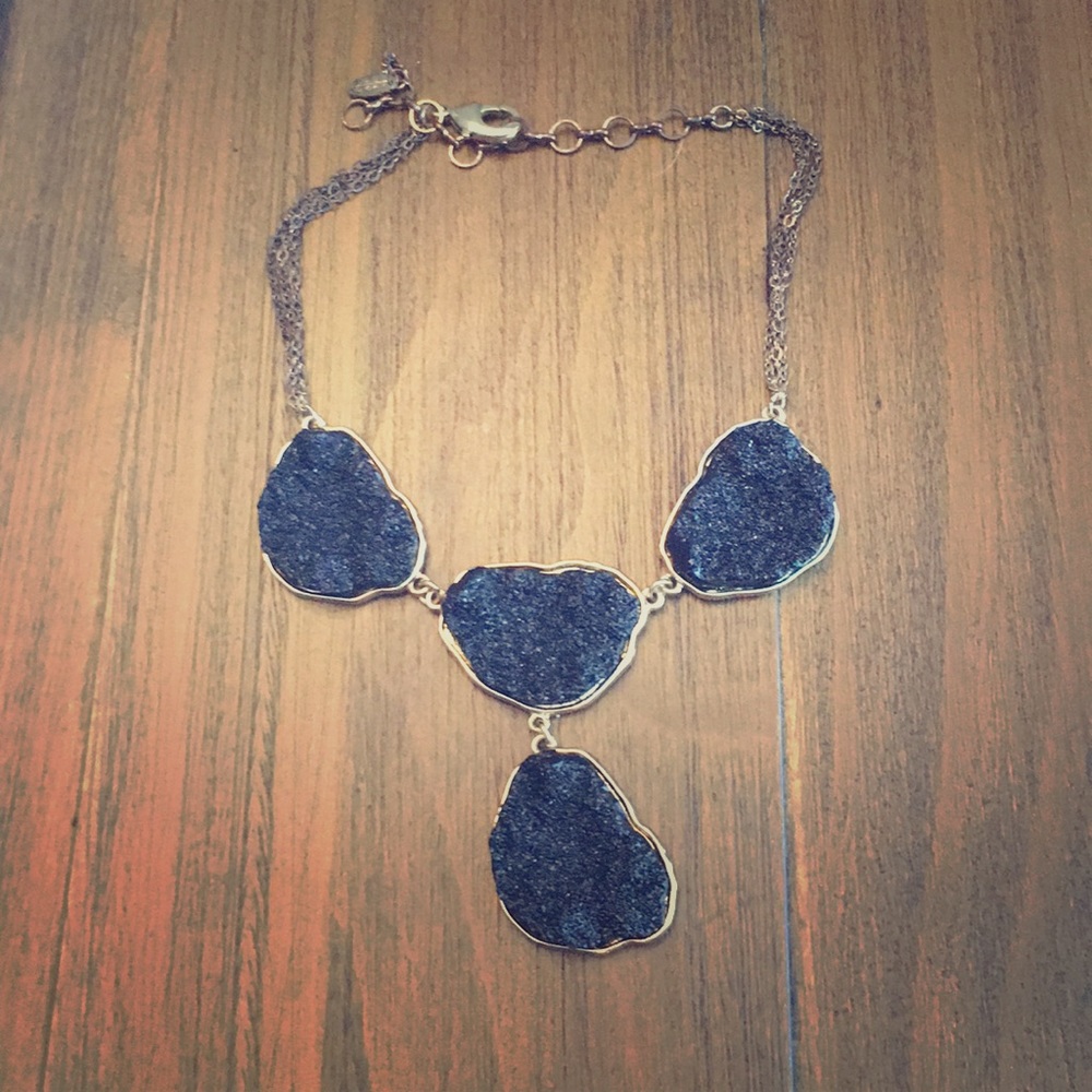 Amrita Singh Druzy Bib Necklace